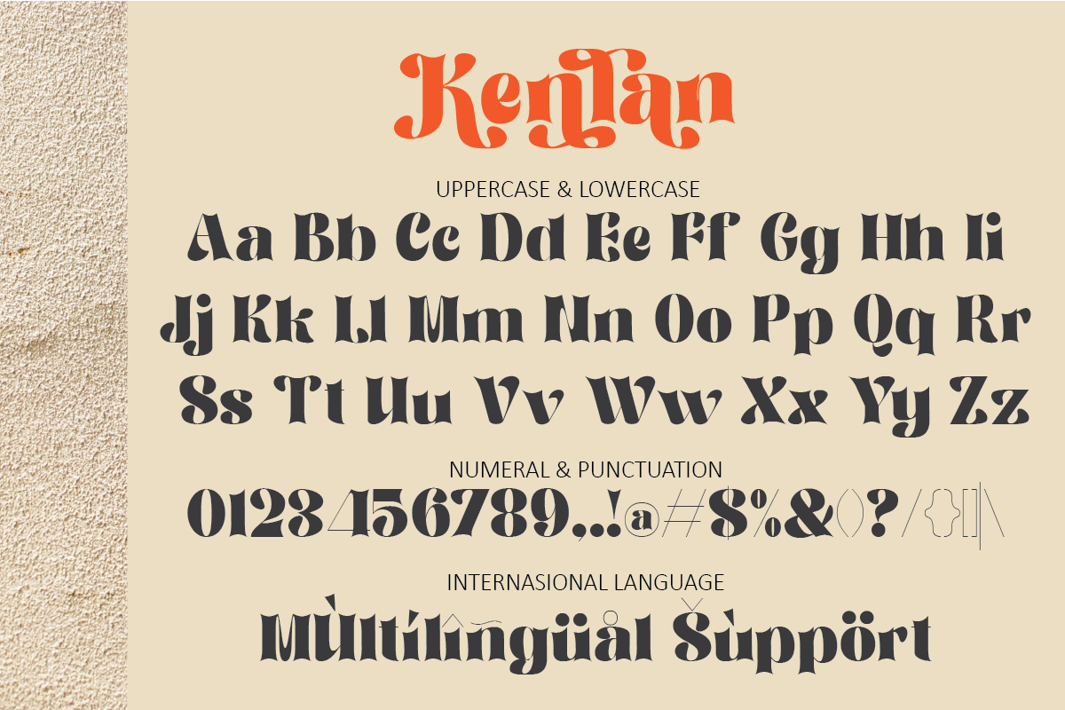 Kenlan, a Serif Font by Muksal Creative (Photo 8 of 9)
