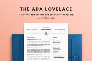 The Ada Lovelace Resume Set