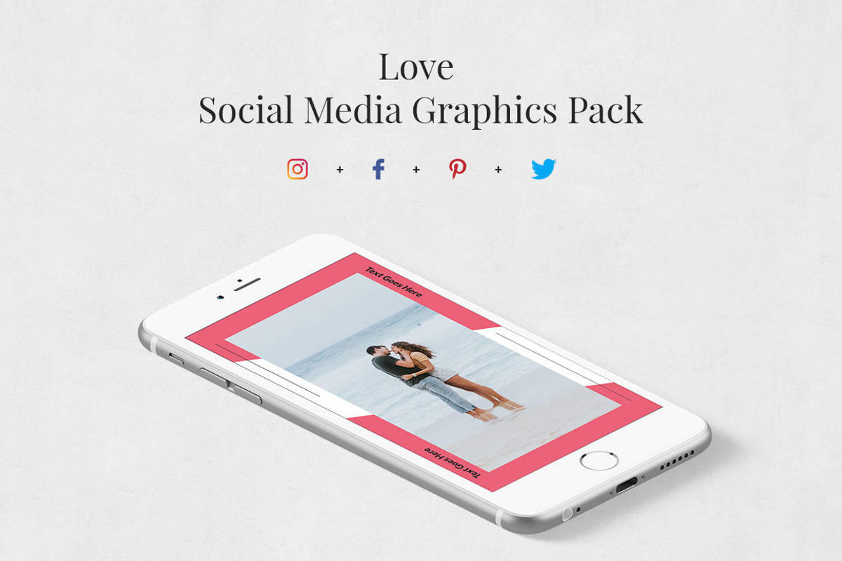 Love Pack, a Social Media Template by Social Corner Graphics (Photo 1 of 8)
