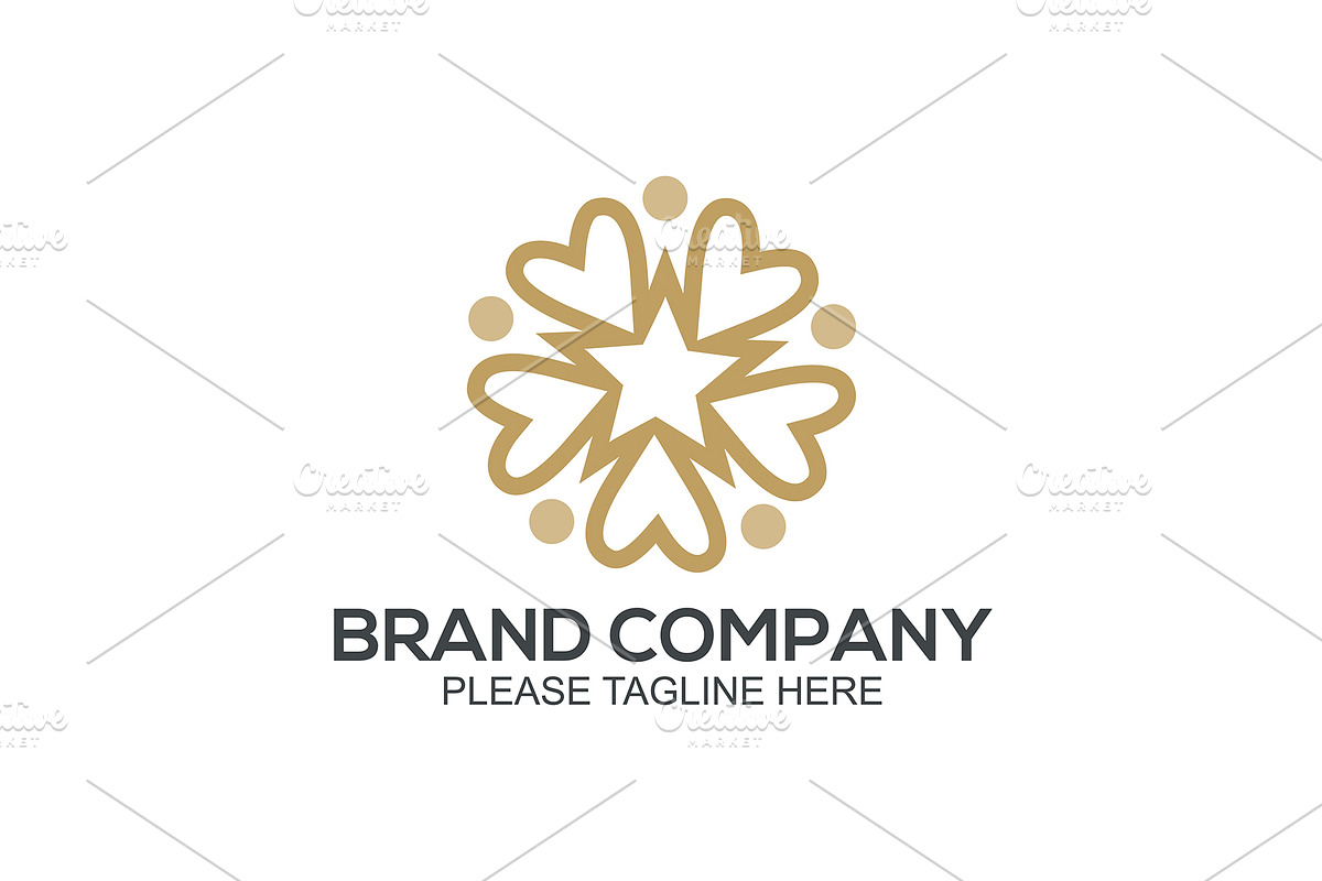 20 Logo Flower Templates Bundle, a Branding & Logo Template by Friendesigns (Photo 12 of 21)