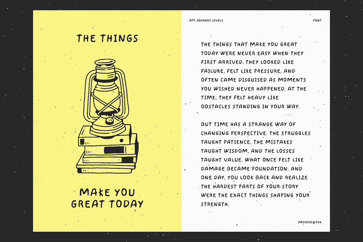 Journey Levels - Handwritten Font, a Handwritten Font by Typeparties (Photo 4 of 10)