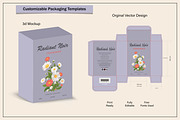 box design with 3d mockup, an Object Graphic by sumonuix (Thumbnail 1 of 2)