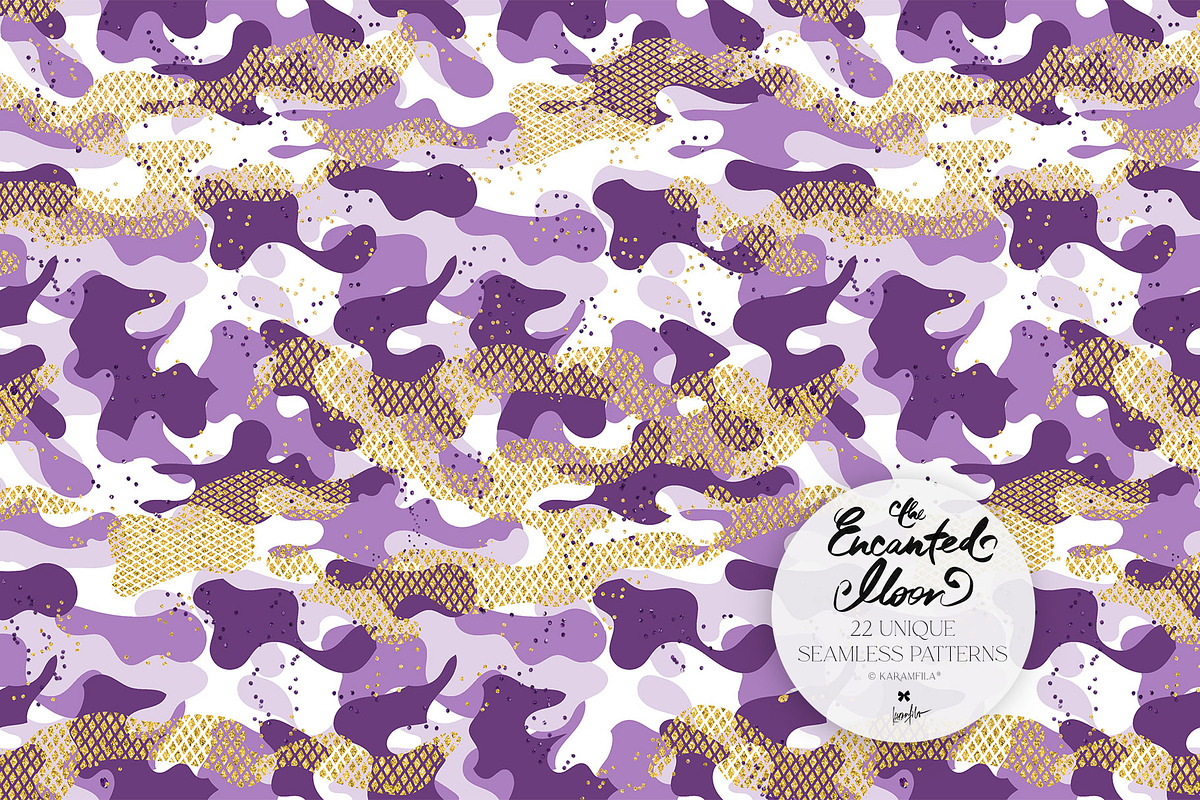 Halloween Gothic Woodland Patterns, a Pattern Graphic by KaramfilaS (Photo 26 of 28)