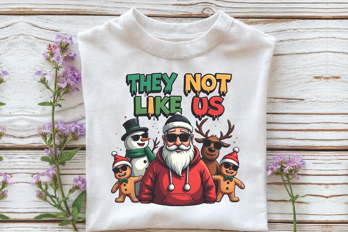 Black Santa PNG, Hip Hop PNG, an Illustration by Libby Wishes (Photo 2 of 5)