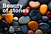 Beauty of stones. 31 images, a Decorative Illustration by Handmadefont (Thumbnail 1 of 11)