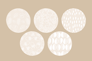 Fall Pattern Brush Pack Procreate