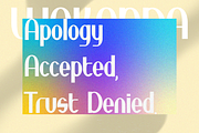 Quenione Unico, a Sans Serif Font by Wangsinawang Studio (Thumbnail 9 of 12)