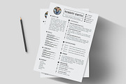 Clean Resume/CV, a Resume Template by designvillage (Thumbnail 3 of 14)