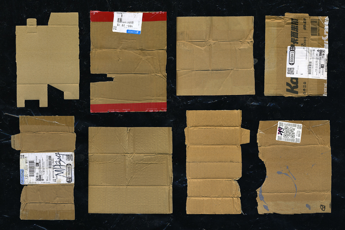 Cardboard Collage Texture PNG Pieces, a Graphic by LarysaZabrotskaya (Photo 8 of 11)