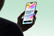 Phone 15 Pro Mockup in Hand, an iPhone Mockup by Asylab (Thumbnail 4 of 4)