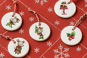 Miсe Christmas Party, an Animal Illustration by Watercolor by Tonia Tkach (Thumbnail 3 of 9)