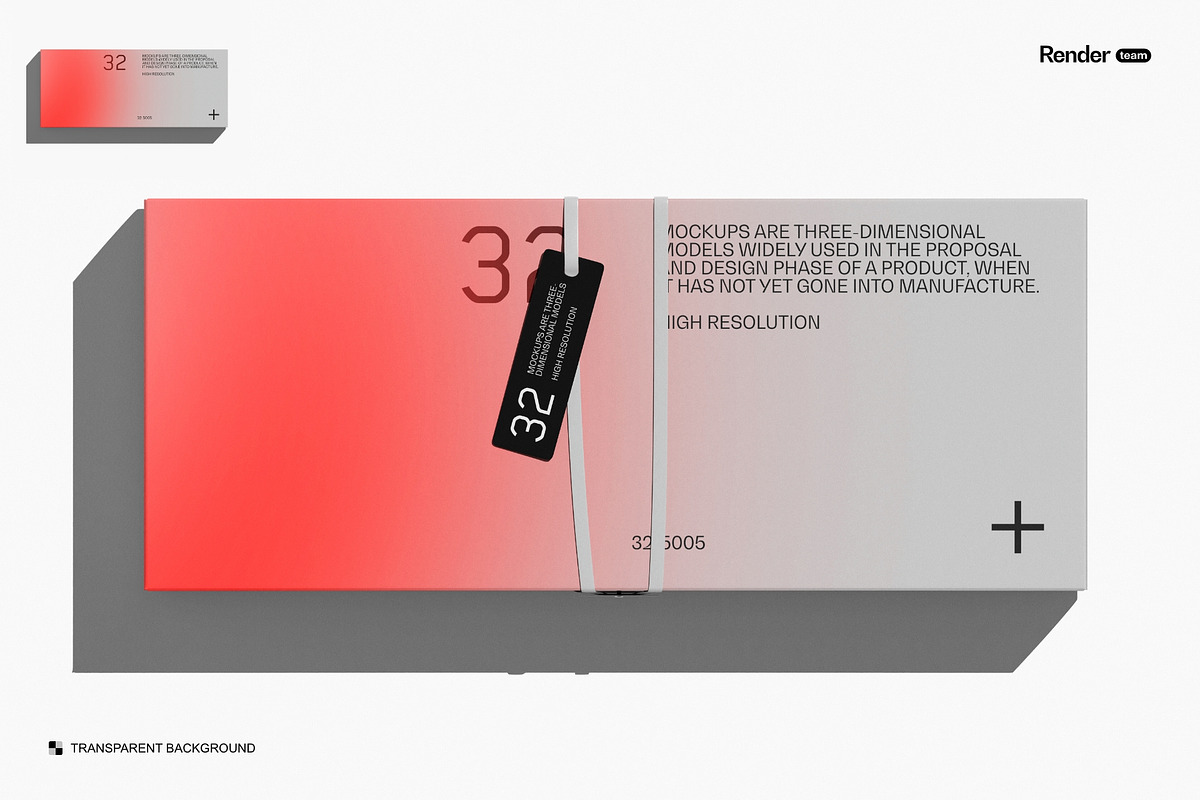 Paper Box Mockup Set, a Packaging Mockup by Renderteam (Photo 5 of 14)