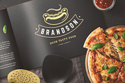 36 Fast Food Logos and Badges, a Branding & Logo Template by Vasya Kobelev (Thumbnail 10 of 18)