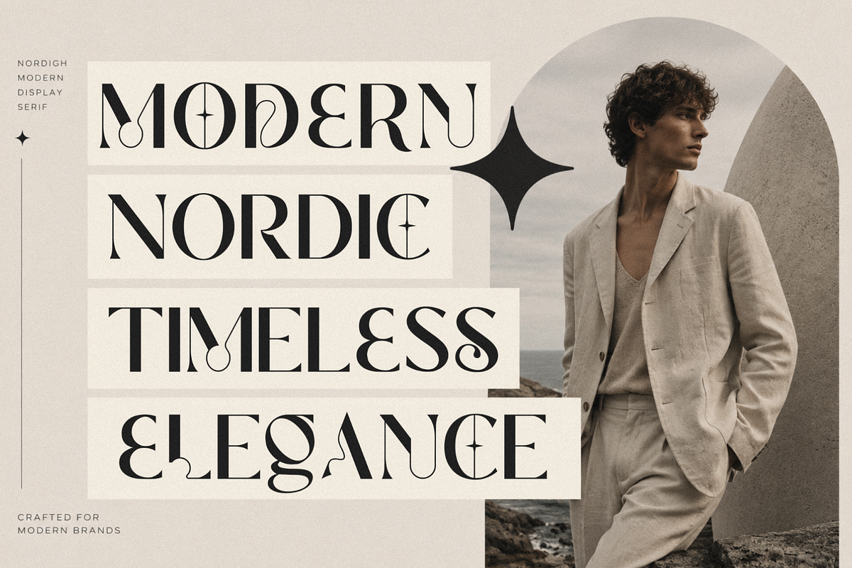 Nordigh - Serif Display Font, a Serif Font by figuree studio (Photo 9 of 10)