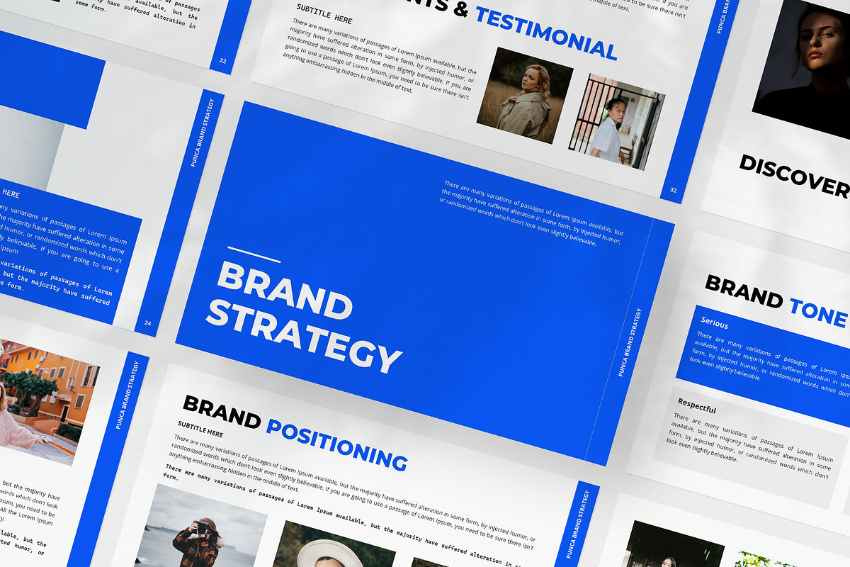 PUNCA / 2 in 1 Brand Package, a Presentation Template by Gaize (Photo 2 of 17)