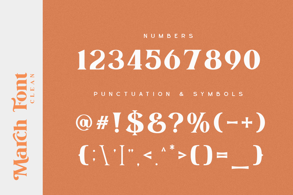 March - Elegant Serif Font, a Serif Font by din-studio.com (Photo 16 of 21)