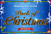 Christmas Pack #2 - Text Styles, a Layer Style Add-On by Jonas Stensgaard (Thumbnail 17 of 23)