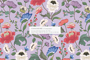 Chinoiserie Floral Pattern & Prints, a Pattern Graphic by likorbut (Thumbnail 12 of 13)
