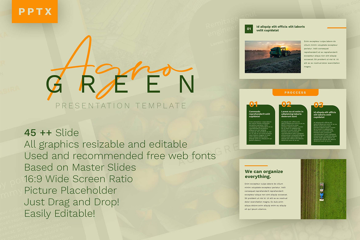Powerpoint - Agrogreen Plantation, a Presentation Template by Yolk Vibes (Photo 2 of 9)
