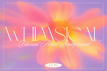 Whimsical Blurred Floral Background, a Graphic by Anzhelika