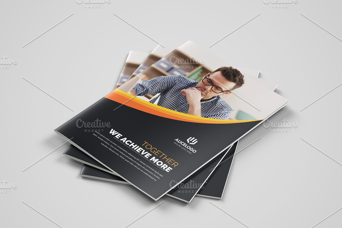 Corporate Bifold Brochure Template, a Brochure Template by Alice_s (Photo 9 of 12)