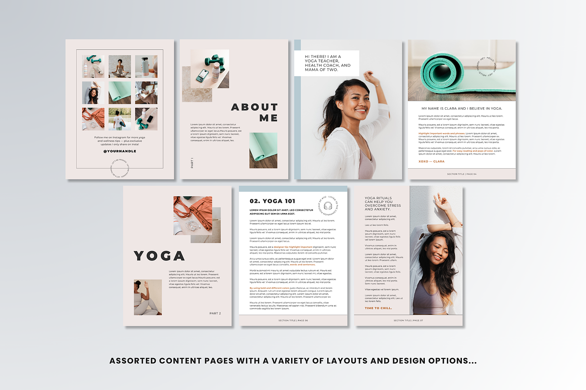 2-in-1 Canva Bundle | CLARA, a Templates & Theme by Erin Cassidy (Photo 4 of 17)