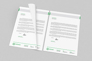 Corporate Letterhead 12 with MS Word, a Stationery Template by ND Design (Thumbnail 6 of 7)