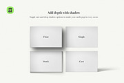 EU Business Card Mockups—Affinity v3, a Books & Magazine Mockup by Sasha Lantukh (Thumbnail 11 of 17)