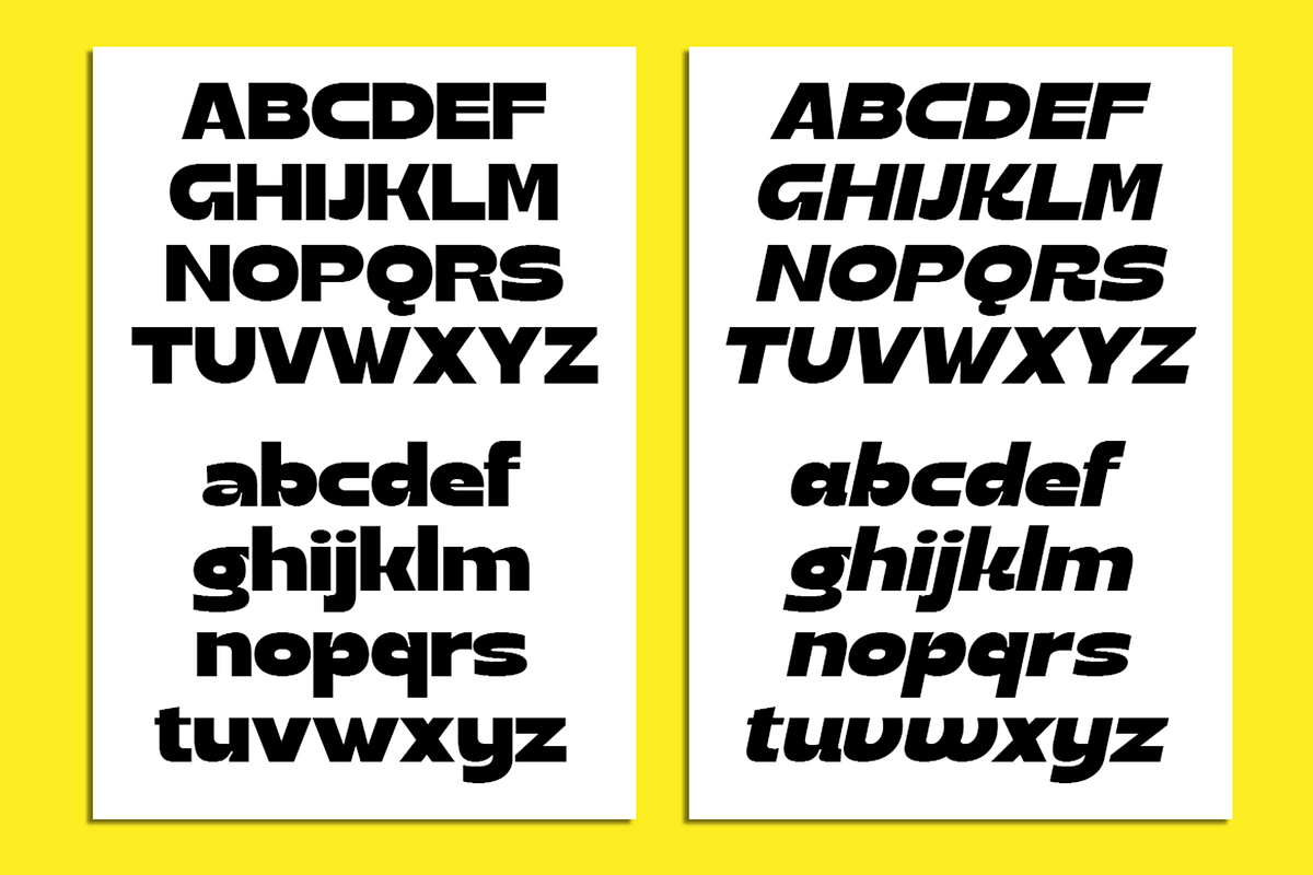 Galric - Bold Expanded Display Font, a Sans Serif Font by Pekotype (Photo 3 of 15)