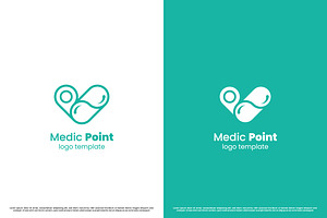 Medic Clinic Logo Design Icon Vector, a Branding & Logo Template by Morvana Crew