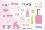 Pink Modern Retro, an Illustration by Purrga (Thumbnail 3 of 11)