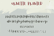 Ornette Script, a Script Font by BlueRobinDesignShop (Thumbnail 7 of 8)