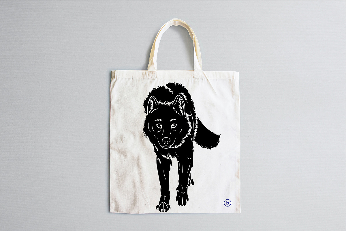 Wolf svg eps png pdf, wolf clipart, an Animal Illustration by Bila Vorona (Photo 9 of 9)