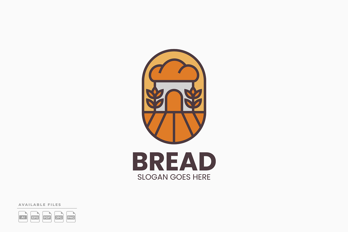 Bread Logo, a Branding & Logo Template by Zeer Graphic