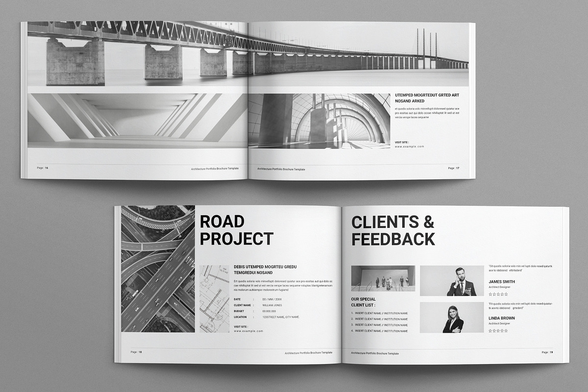 Architecture Portfolio Landscape, a Brochure Template by E-Type (Photo 7 of 8)
