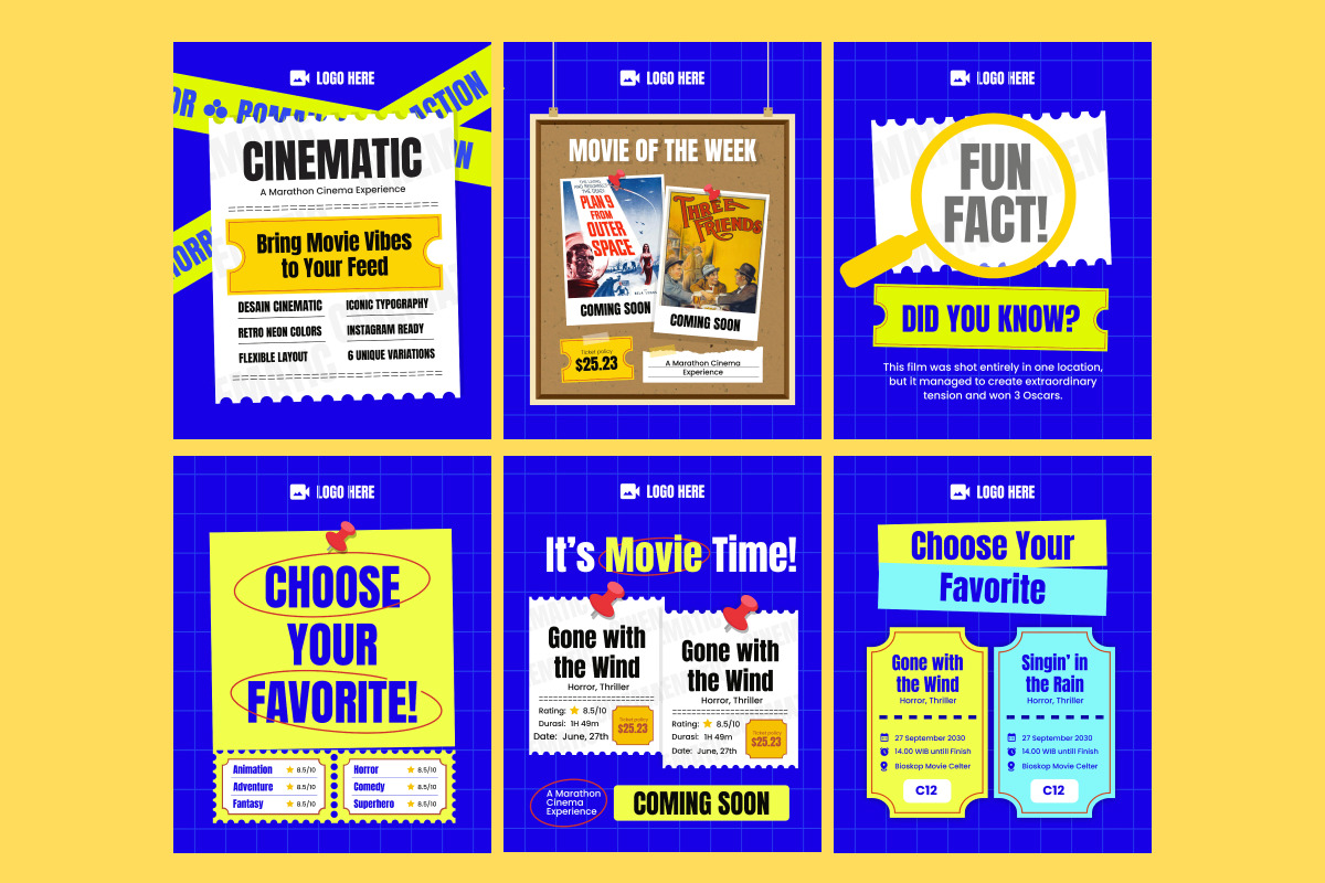 Film Storytelling Social Carousel preview 4