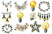 Christmas Light Clipart, an Illustration by Designworld (Thumbnail 2 of 5)