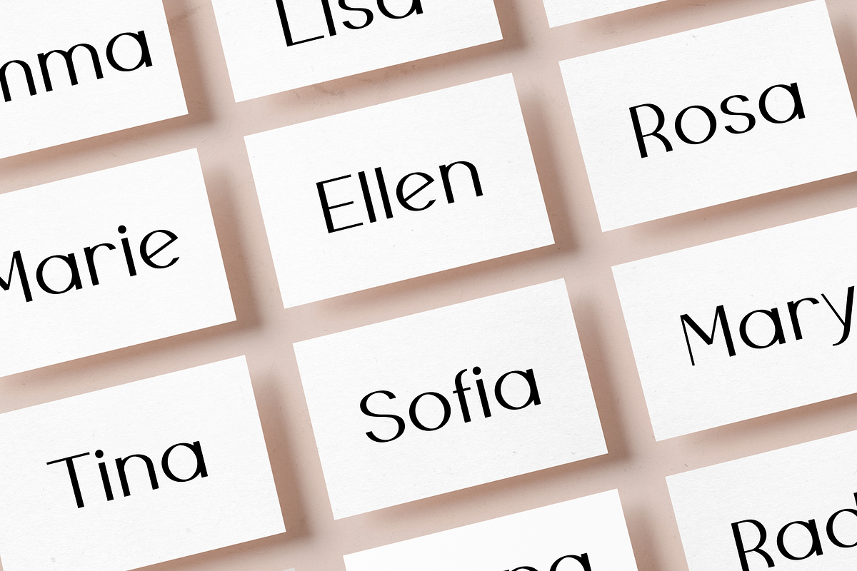 Kings and Queens, a Sans Serif Font by Sofia Skoog (Photo 9 of 10)