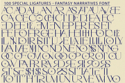 Fantasy Narratives Font, a Serif Font by 177Studio (Thumbnail 8 of 8)
