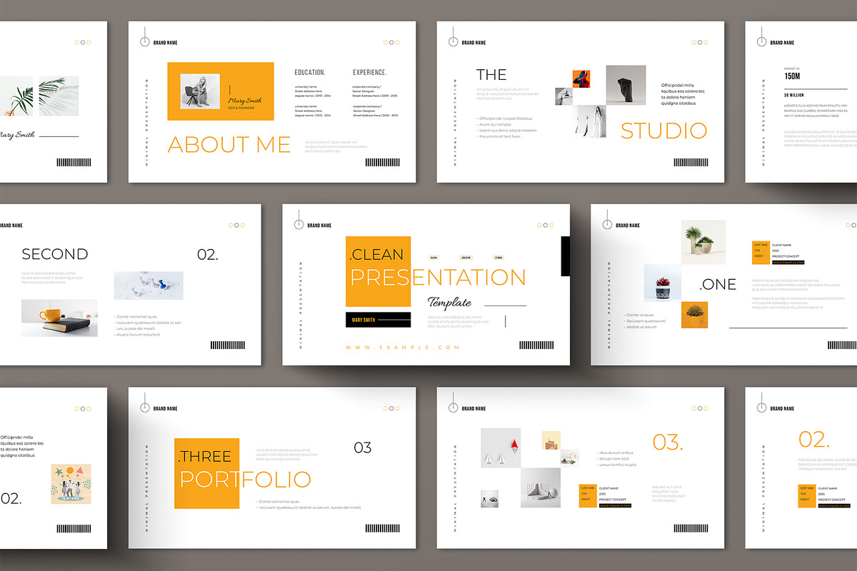 Portfolio Presentation Template