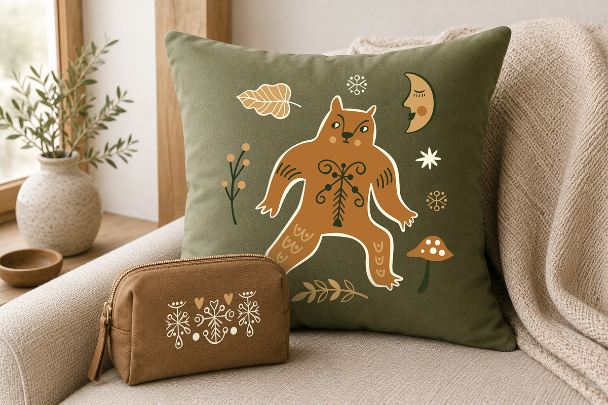 Modern Folk Collection, a Decorative Illustration by lenlis (Photo 5 of 16)