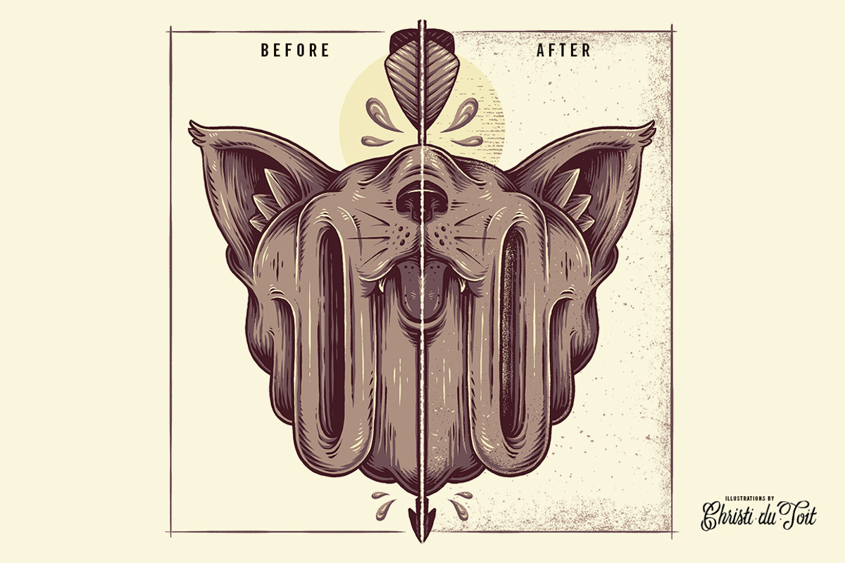 The Vintage Kit - Photoshop Brushes, a Brush Add-On by Arkitype (Photo 3 of 8)