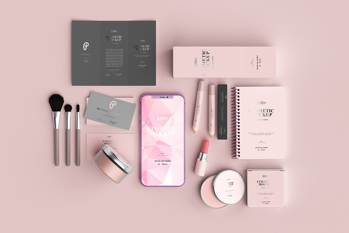 100+ Cosmetic Mock-up Collection, a Pens & Pencil Mockup by pmvch (Photo 3 of 100)