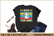 Plague Doctor Wash Your Hands SVG, a Healthcare Illustration by Handy Arts Studio (Thumbnail 2 of 3)