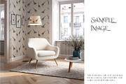 Living Room Wallpaper Mockups, a Product Mockup by mock-ups (Thumbnail 4 of 11)