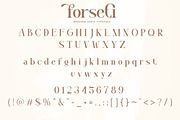 Forseti - Modern Serif Font, a Serif Font by Flawless And Co (Thumbnail 10 of 12)