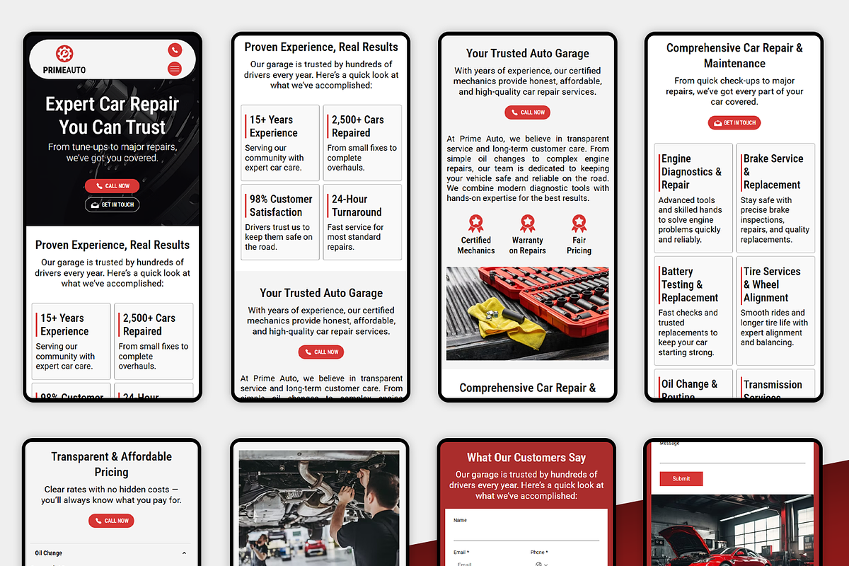 Auto Repair Wix Studio Website, a Wix Template by Kitteeh (Photo 10 of 10)