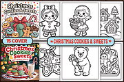 62 Christmas Cookies & Sweets Color, a Seasonal Illustration by Design Art (Thumbnail 1 of 6)