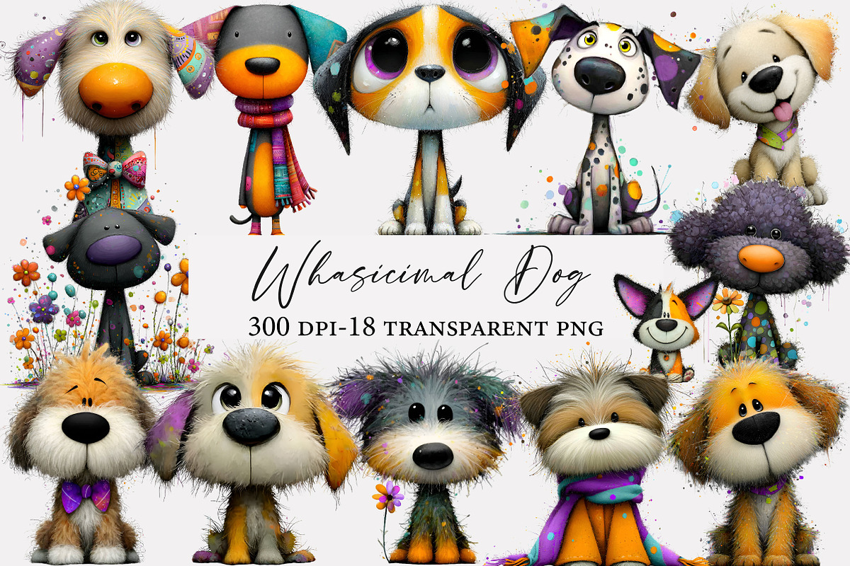 Whasicimal Dog  clipart, an Illustration by Designworld (Photo 1 of 5)