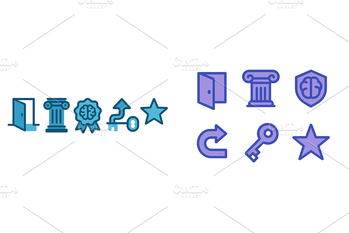 Creative design elements featuring, an Illustration by ZinetroN